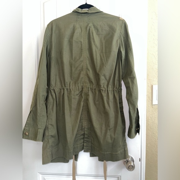 Cabi Anorak Zip Jacket Army Green Olive Women’s Classic Fall Light Coat - Picture 6 of 10